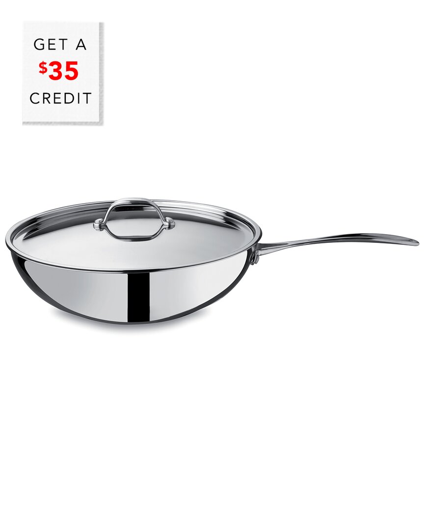 Shop Mepra Glamour Stone Wok With $35 Credit In Silver