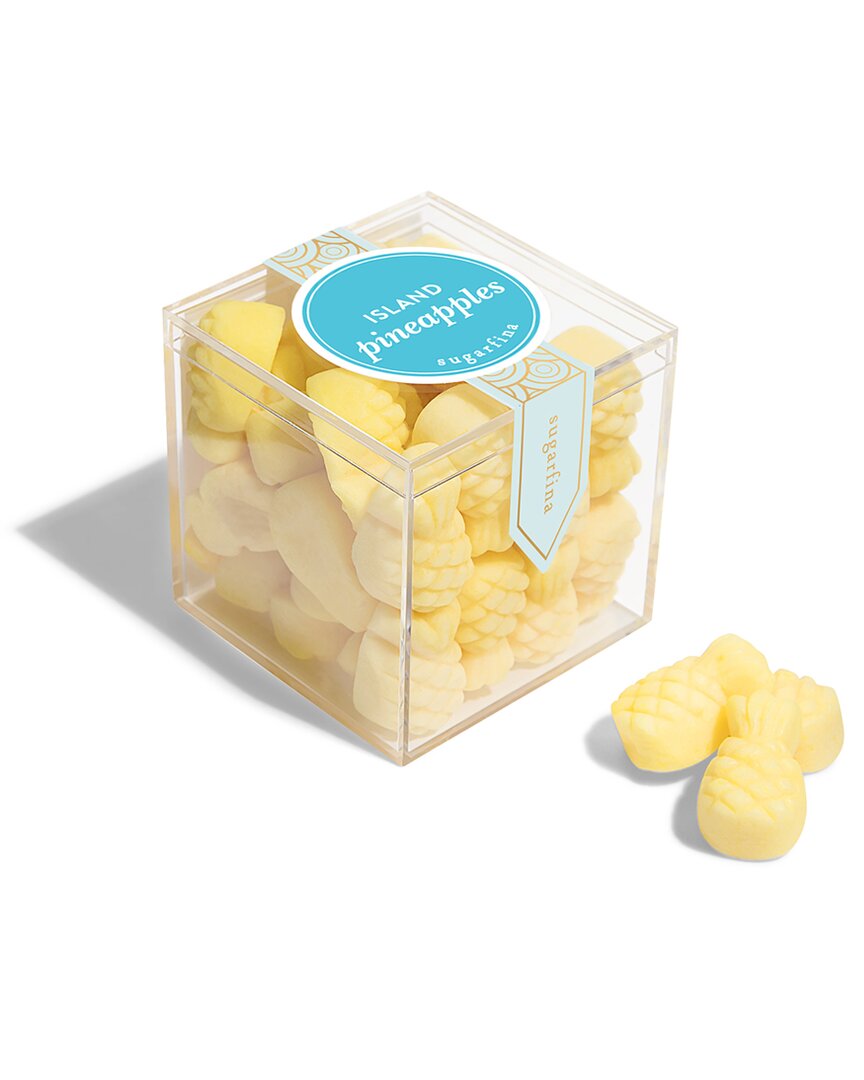 Sugarfina Island Pineapples Small Cubes- 3pc Kit In Multi