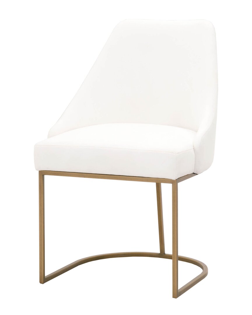 Shop Essentials For Living Set Of 2 Parissa Dining Chairs In White