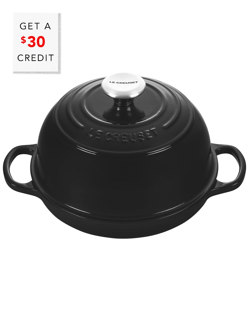 Le Creuset Enameled Cast Iron Bread Oven In Black