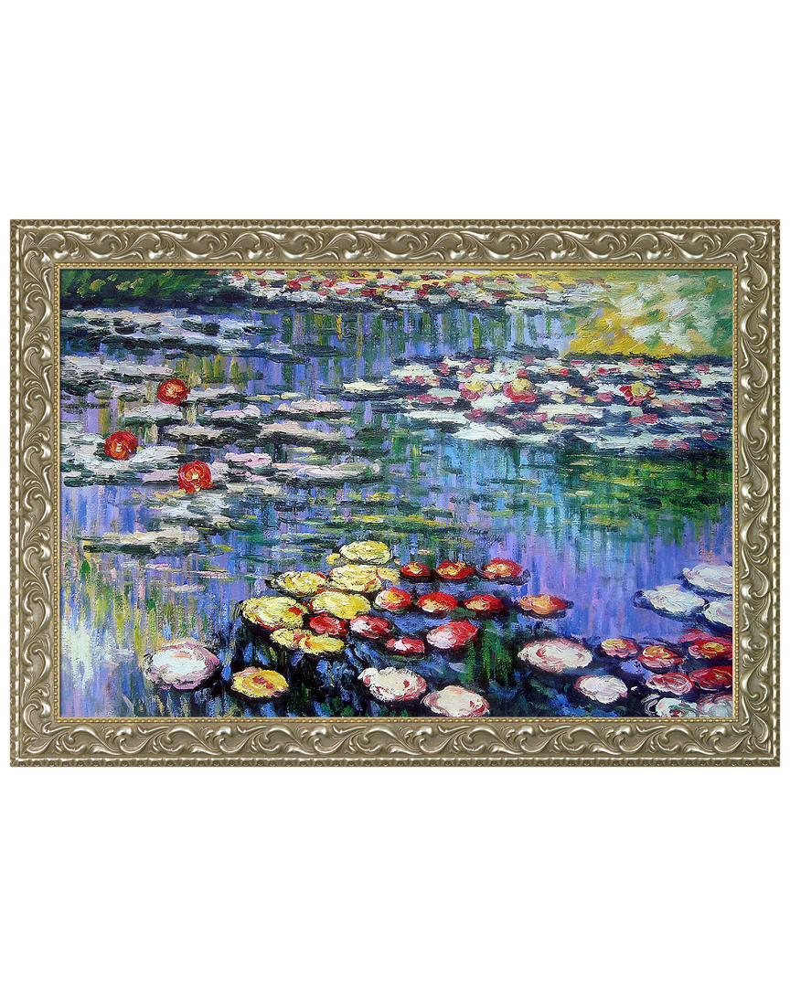 Museum Masters Water Lilies By Claude Monet Oil Reproduction