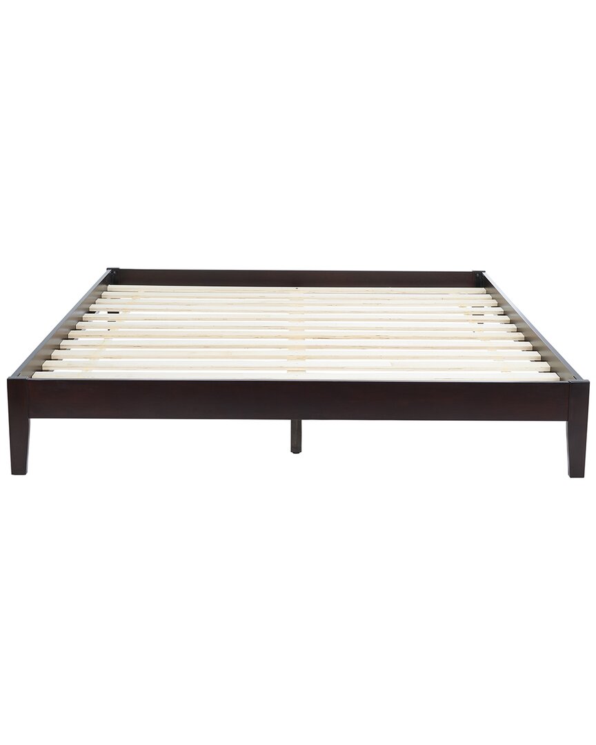 Safavieh Couture Alyson Wood Bed Frame In Brown