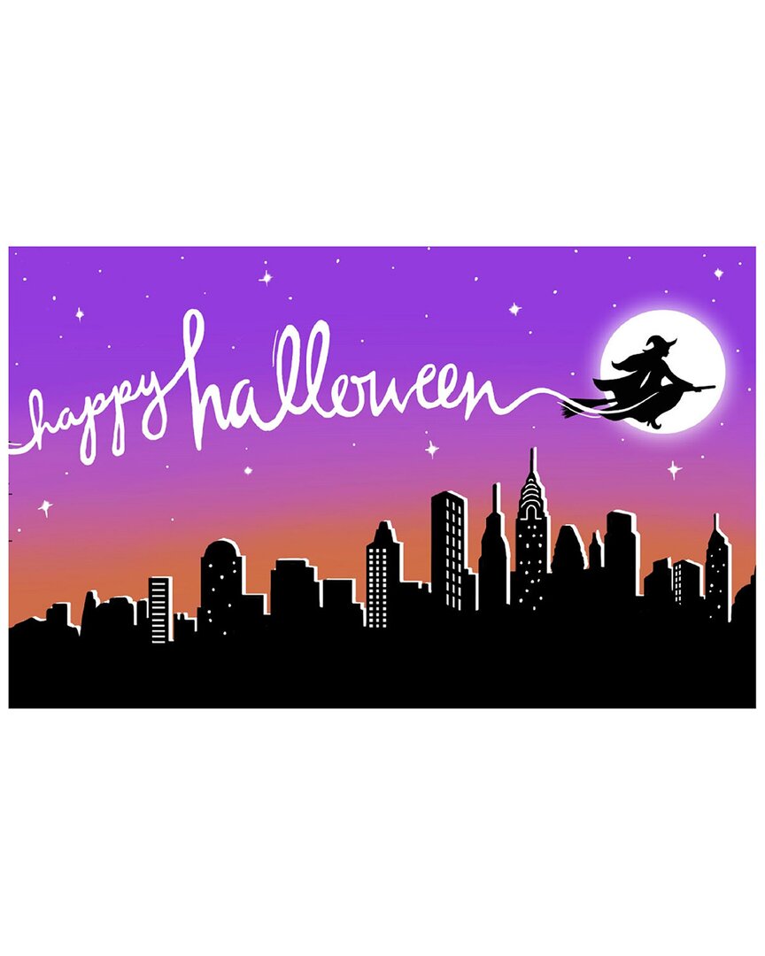 The Rug Market City Witch 30x48in Doormat In Multicolor
