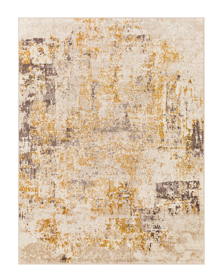 Surya Ankara Modern Rug In Mustard