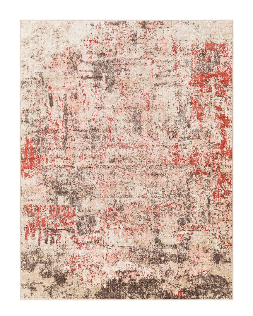 Surya Ankara Modern Rug In Rust