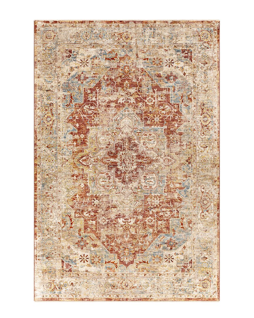 Surya Aspendos Traditional Rug In Rust