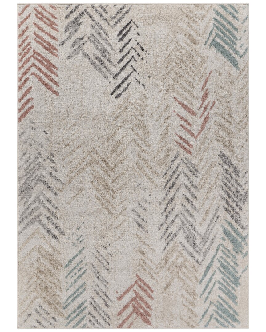 Lr Home Bohemian Abstract Performance Area Rug