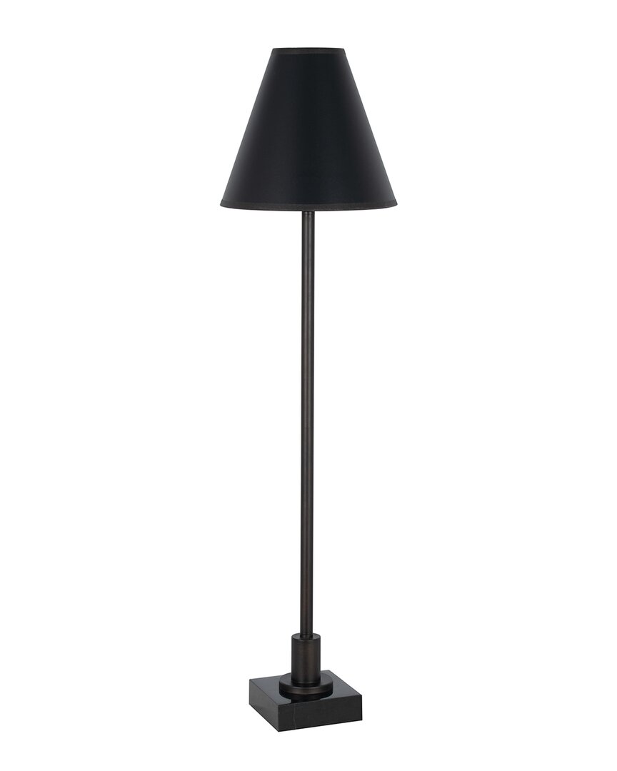 Lamps Per Se Set Of Two 37in Iron Buffet Lamps With Linen Shade