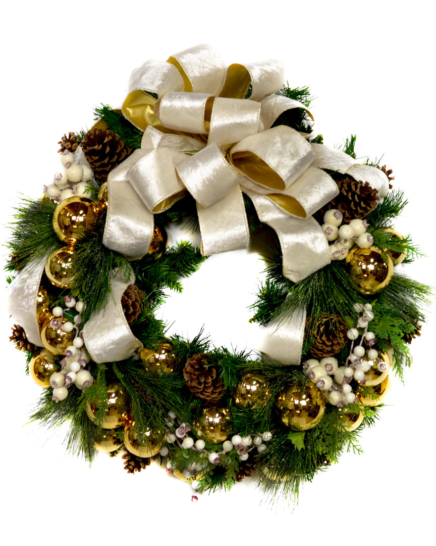 Creative Displays 27in Evergreen Wreath