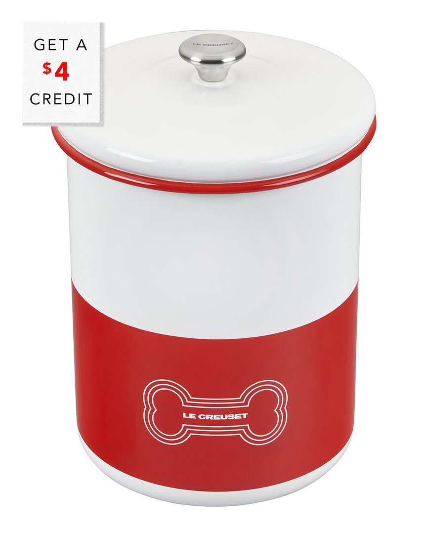 Le Creuset 4.25qt Treat Jar With $4 Credit In Multi