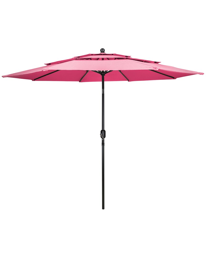 Northlight 9.75ft Outdoor Patio Market Umbrella With Hand Crank & Tilt