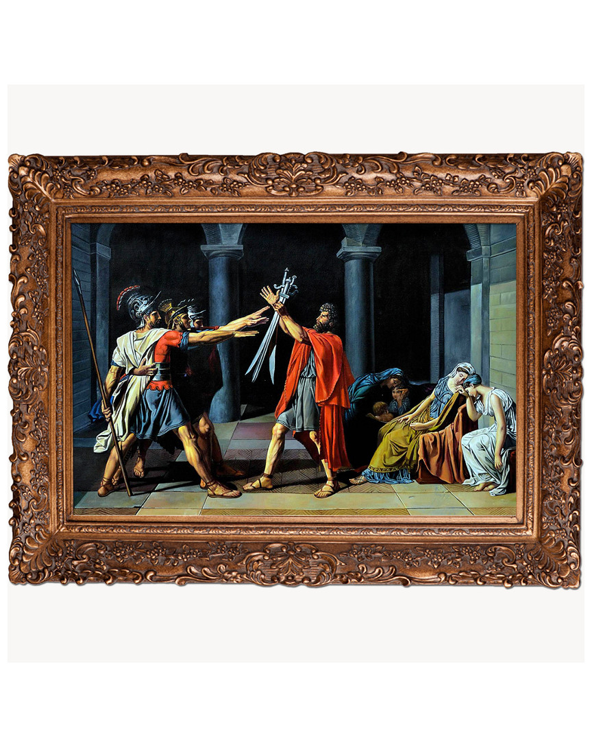 Museum Masters Oath Of The Horatii By Jacques Louis David Oil Reproduction Modesens