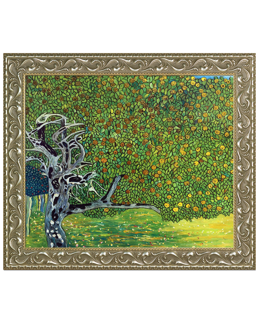 Shop Museum Masters Golden Apple Tree Metallic Embellished By Gustav Klimt Oil Reproduction