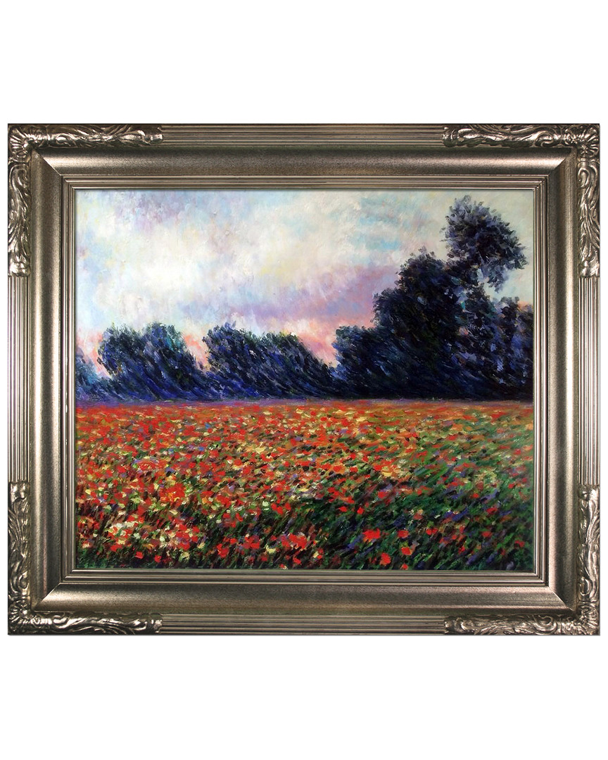Museum Masters Poppies At Giverny By Claude Monet Oil Reproduction