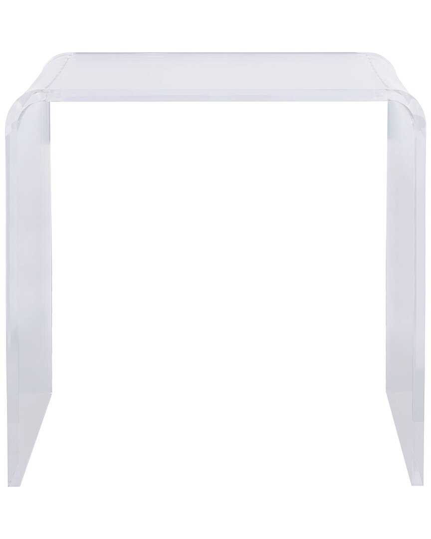 Safavieh Pryor Acrylic Side Table In Clear