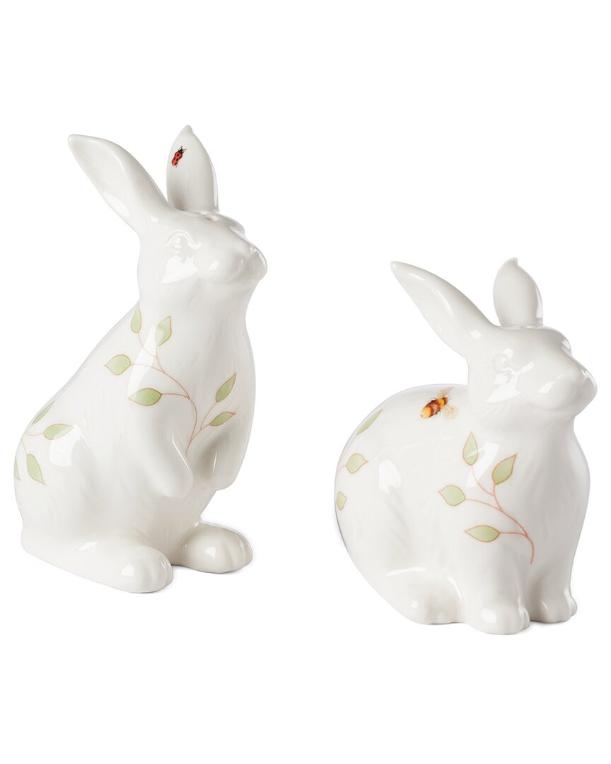Lenox Butterfly Meadow Bunny Salt & Pepper Set