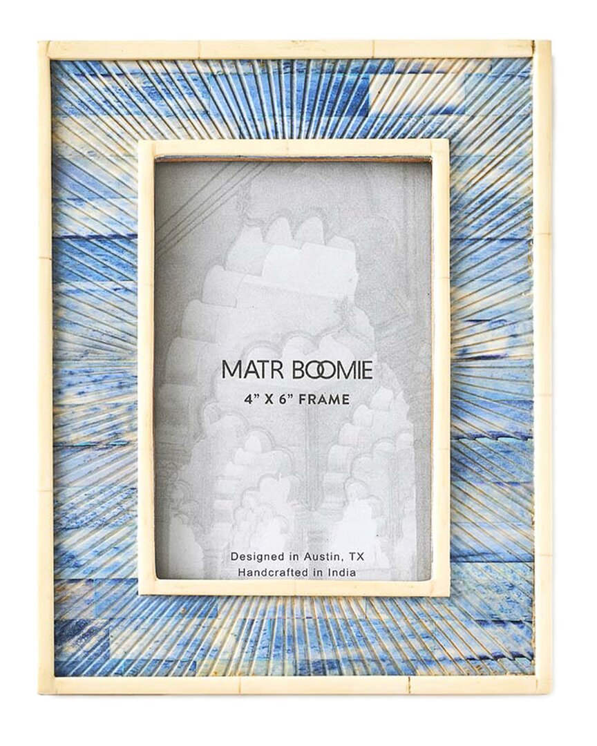 Matr Boomie Neela 3x3 Picture Frame In Blue
