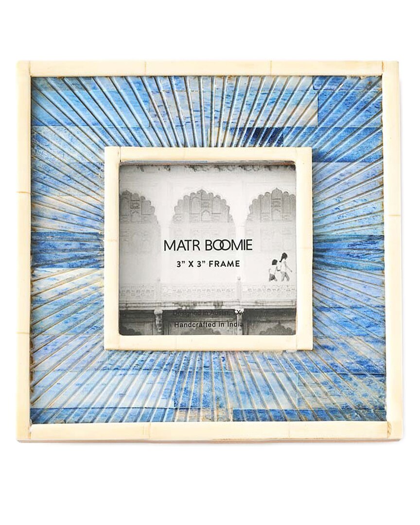 Matr Boomie Neela 4x6 Picture Frame In Blue