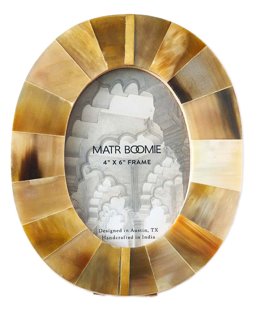MATR BOOMIE MATR BOOMIE KACHHUA 4X6 OVAL PICTURE FRAME 