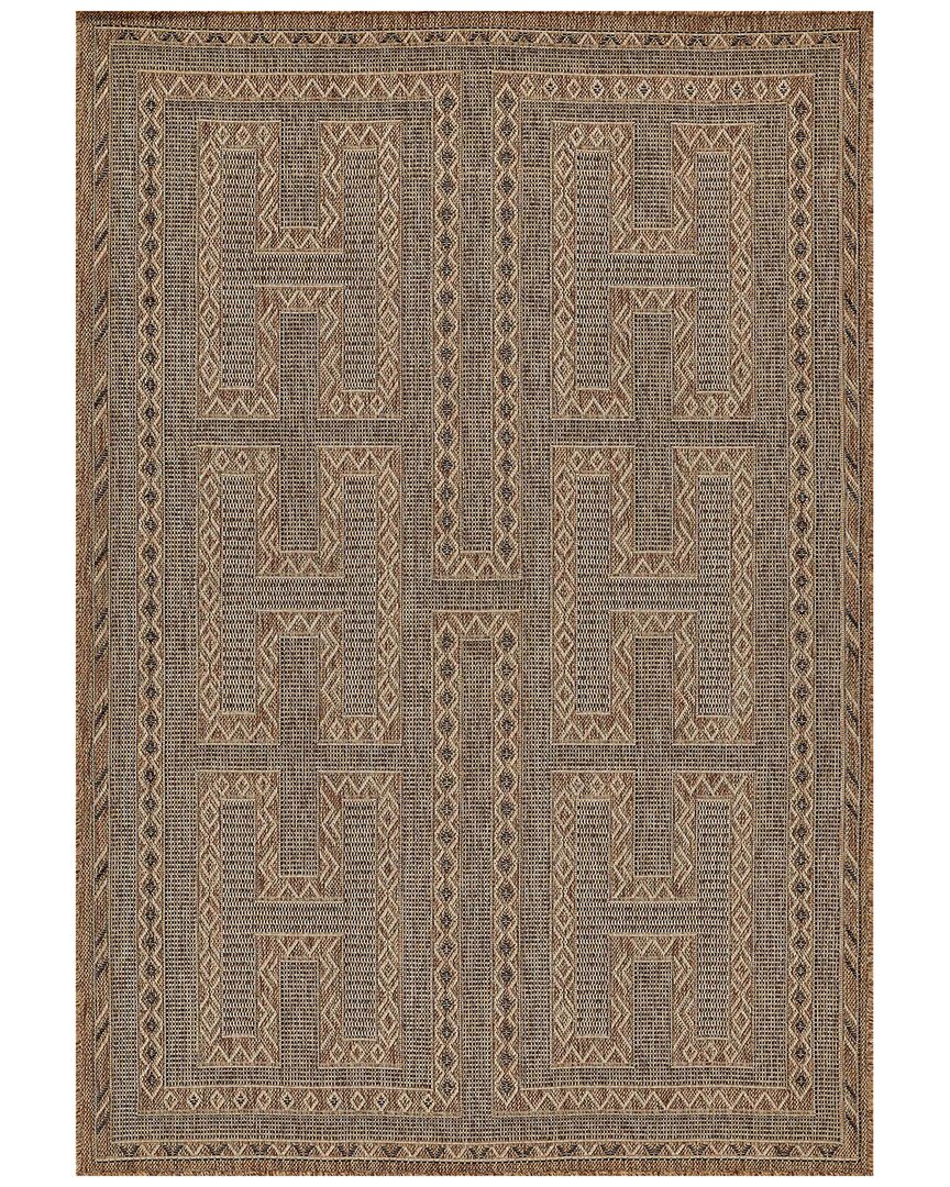 Ecarpet Hampton Transitional Area Rug In Brown