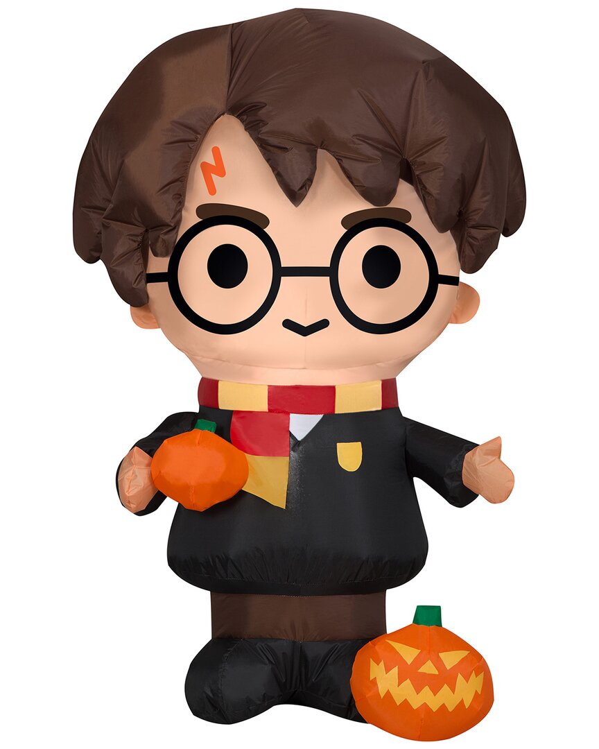 National Tree Company 36in Inflatable Halloween Harry Potter In Black