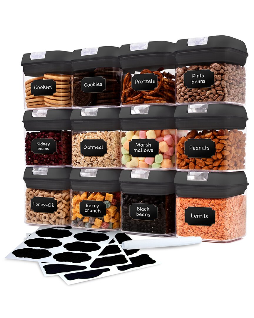 Cheer Collection 12pc Airtight Food Storage Container Set