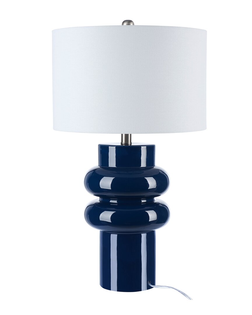 Safavieh Halleck Table Lamp In Blue