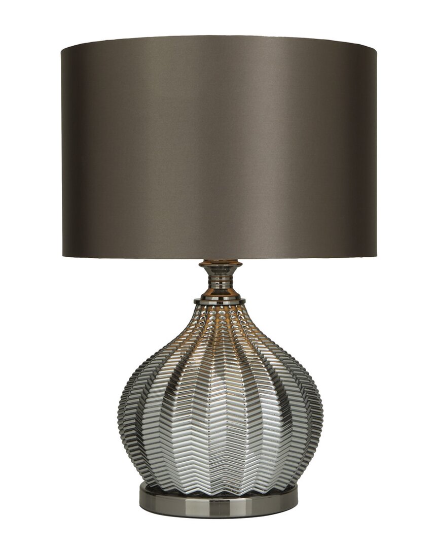 Peyton Lane Transitional Table Lamp In Black