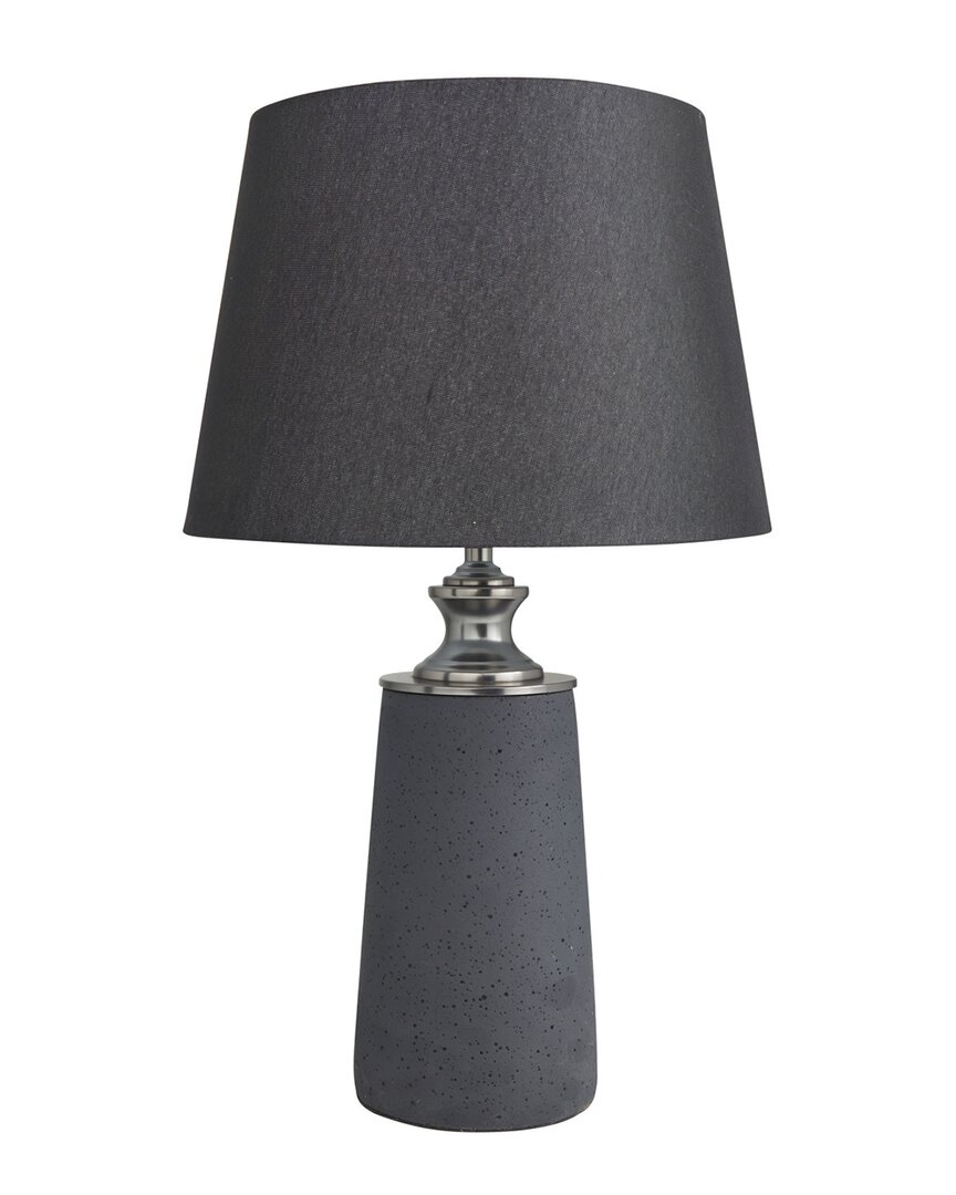 Peyton Lane Modern Table Lamp In Black