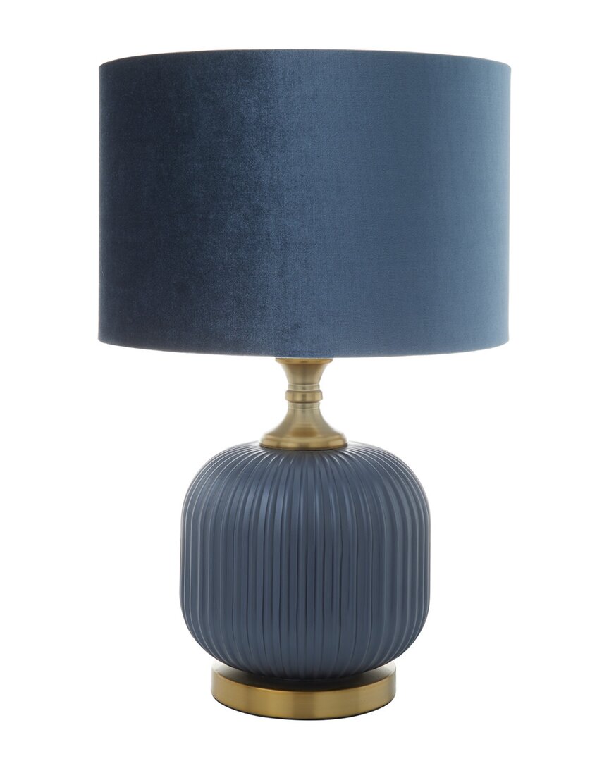 Peyton Lane Blue Transitional Table Lamp