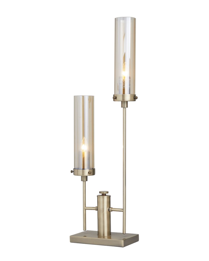 Peyton Lane Modern Accent Lamp In Silver