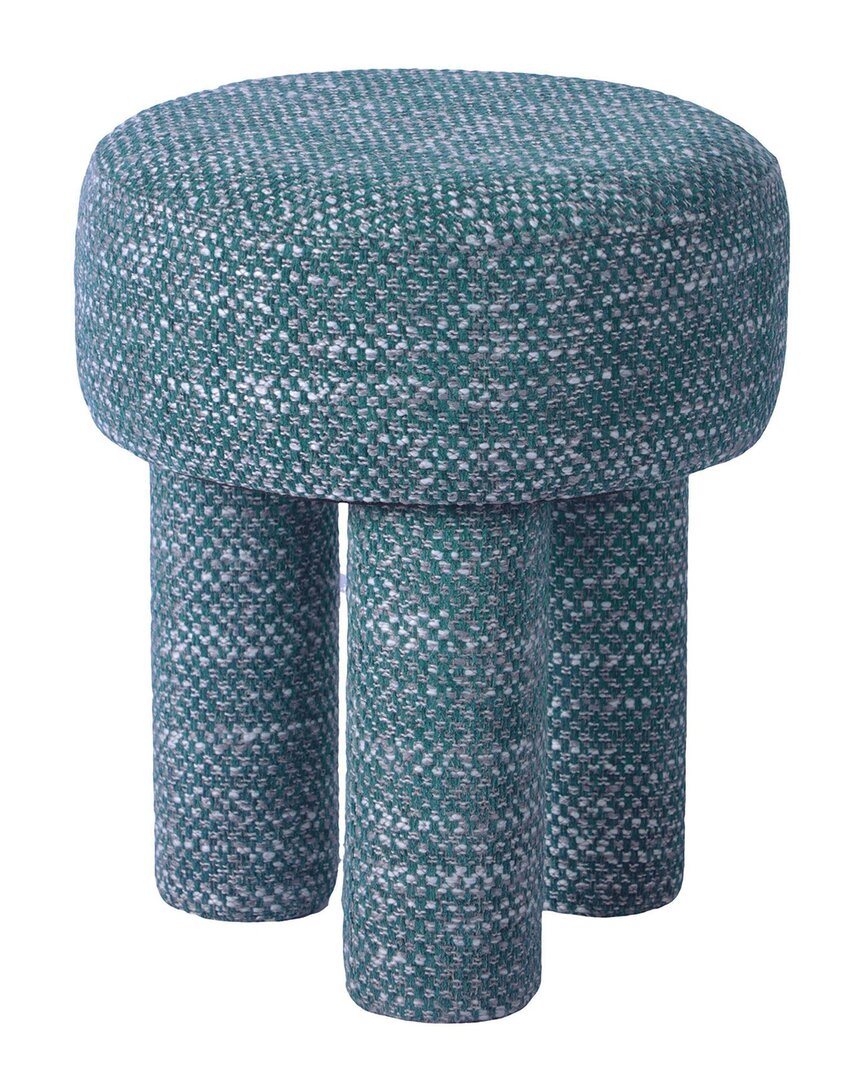 Tov Furniture Claire Knubby Stool In Green