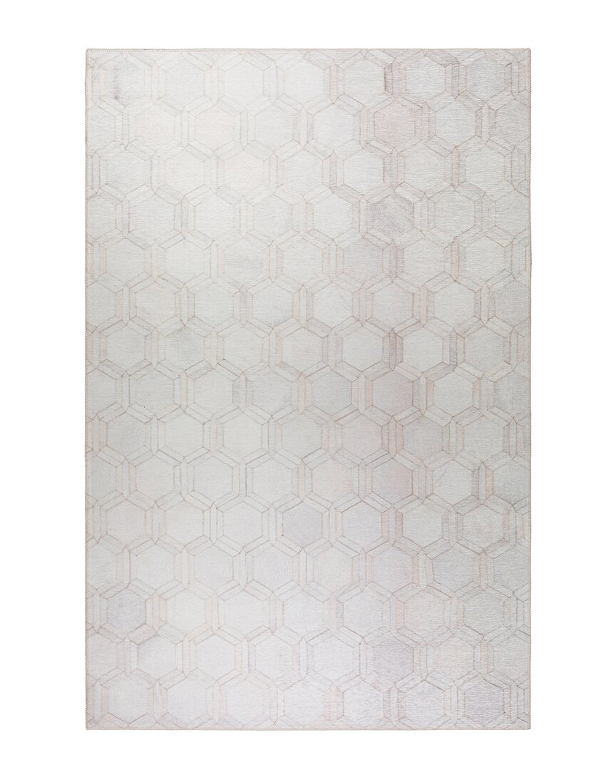 Addison Rugs Laredo Indoor/outdoor Washable Rug In Ivory
