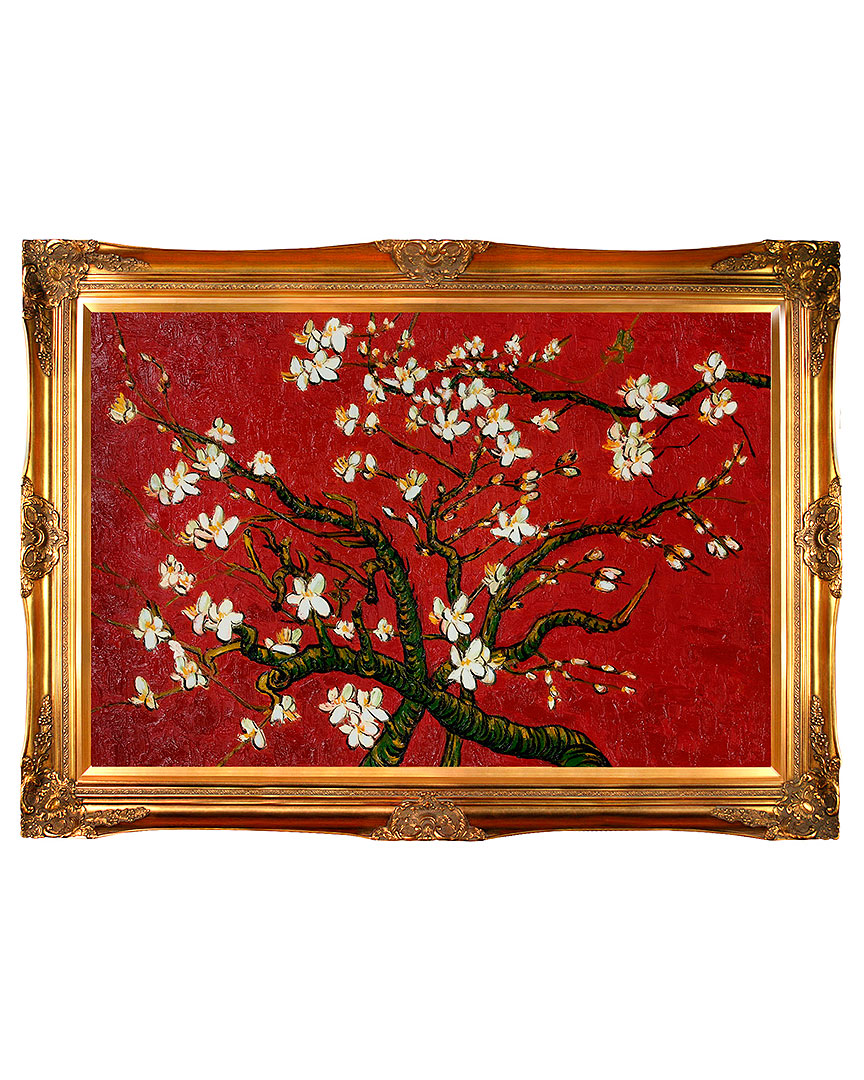 Museum Masters Branches Of An Almond Tree In Blossom, Ruby Red By Vincent Van Gogh