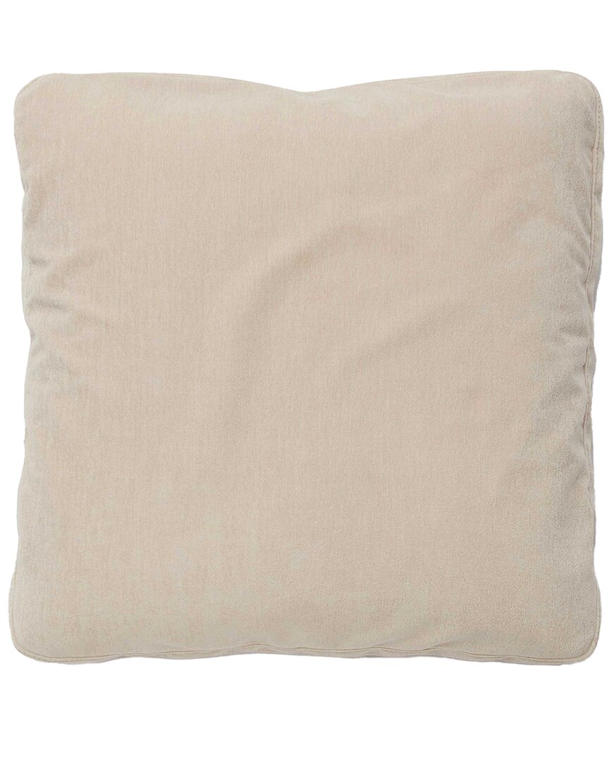 Tov Furniture Tipsy 24in Upcycled Chenille Square Floppy Pillow