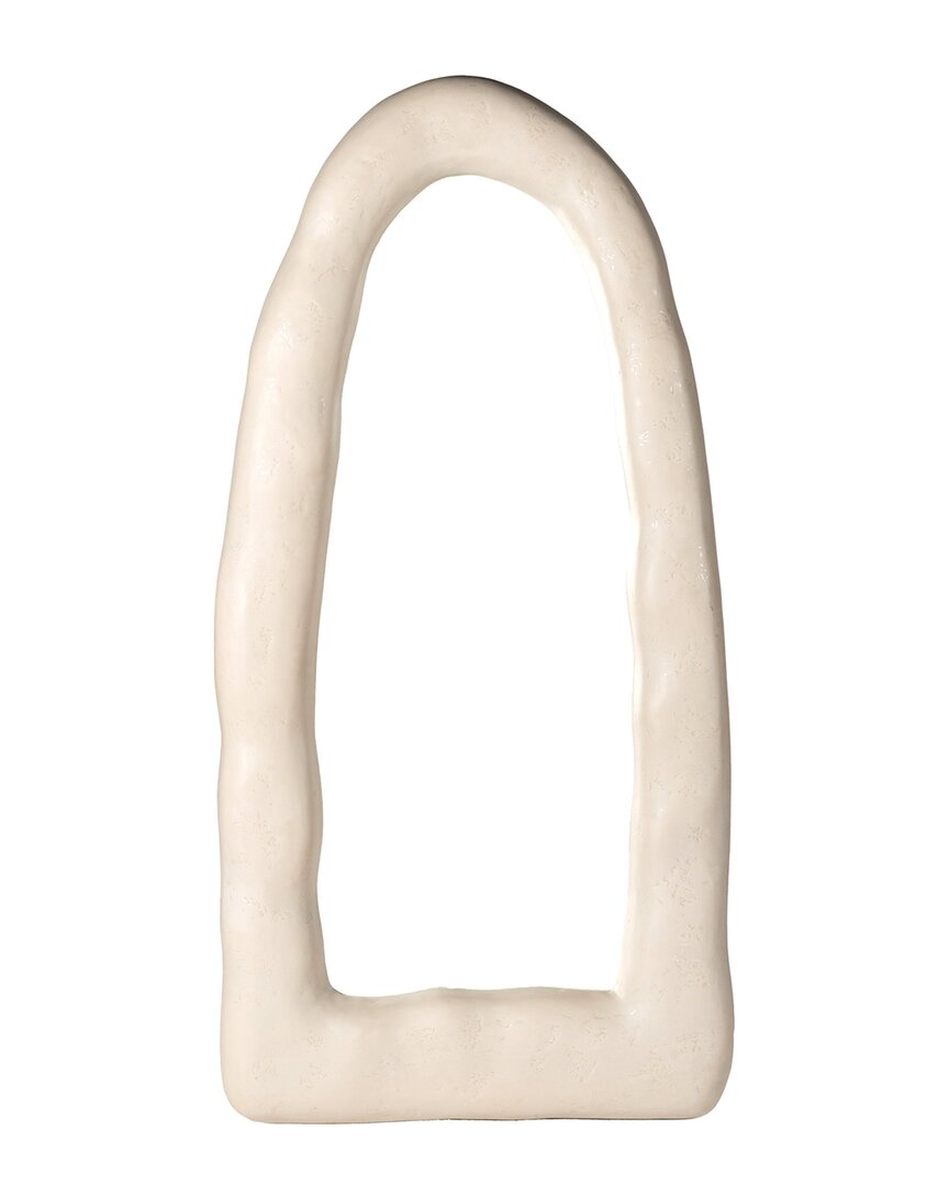 Tov Furniture Kaia Textured Small Floor Mirror
