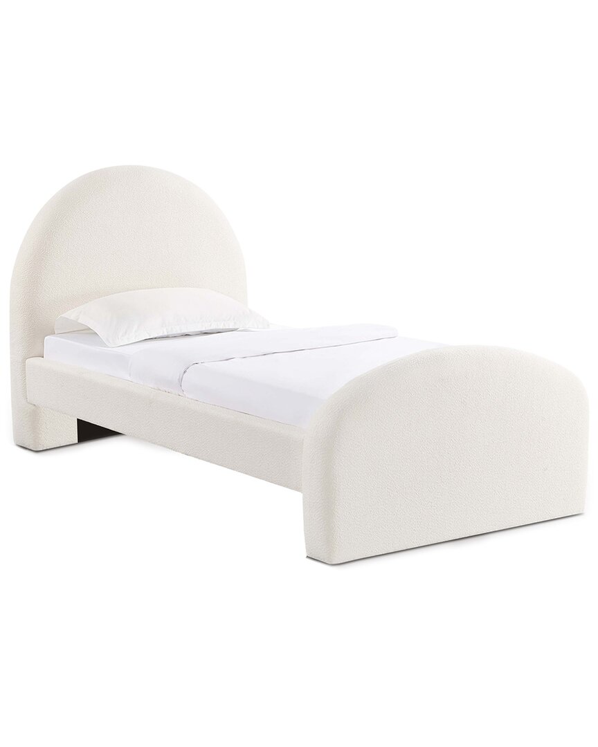 Tov Furniture Moon Cream Boucle Twin Bed