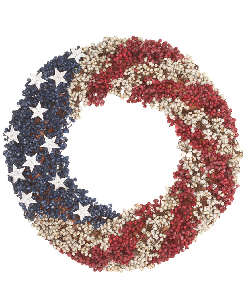 National Tree Company Wreath In Red