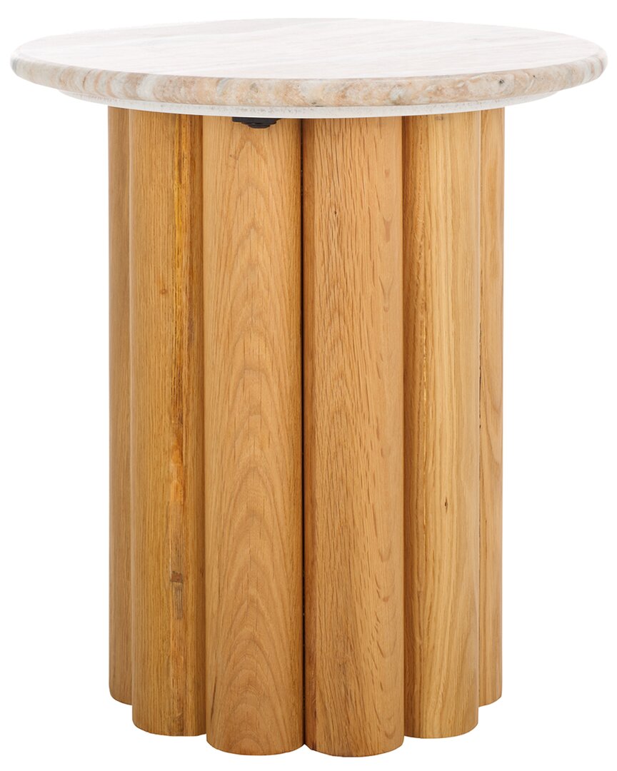 Safavieh Couture Roxiella Marble Top Accent Table