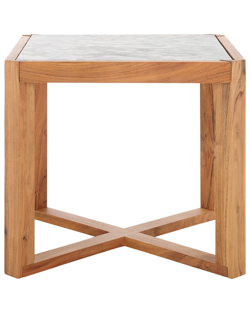 Safavieh Couture Bernardi Marble Top Accent Table