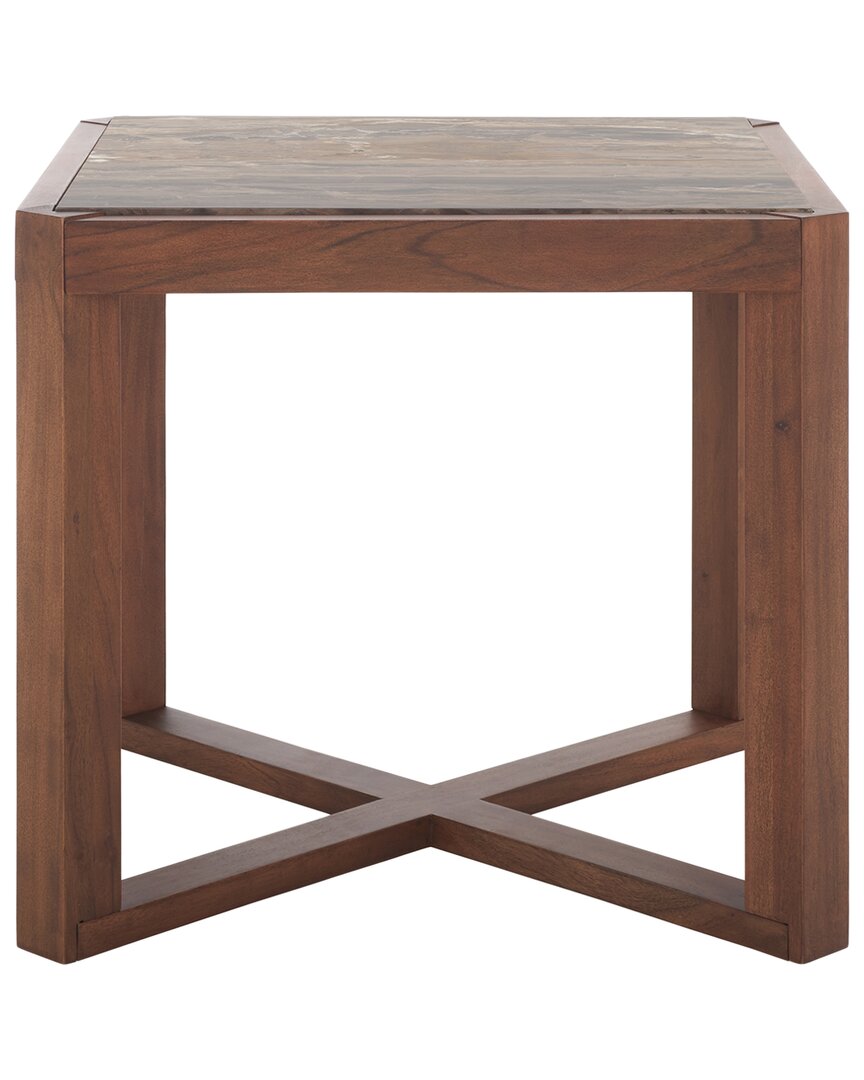 Safavieh Couture Bernardi Marble Top Accent Table
