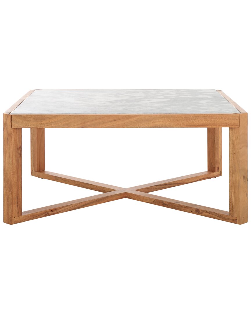 Safavieh Couture Bernardi Marble Top Coffee Table