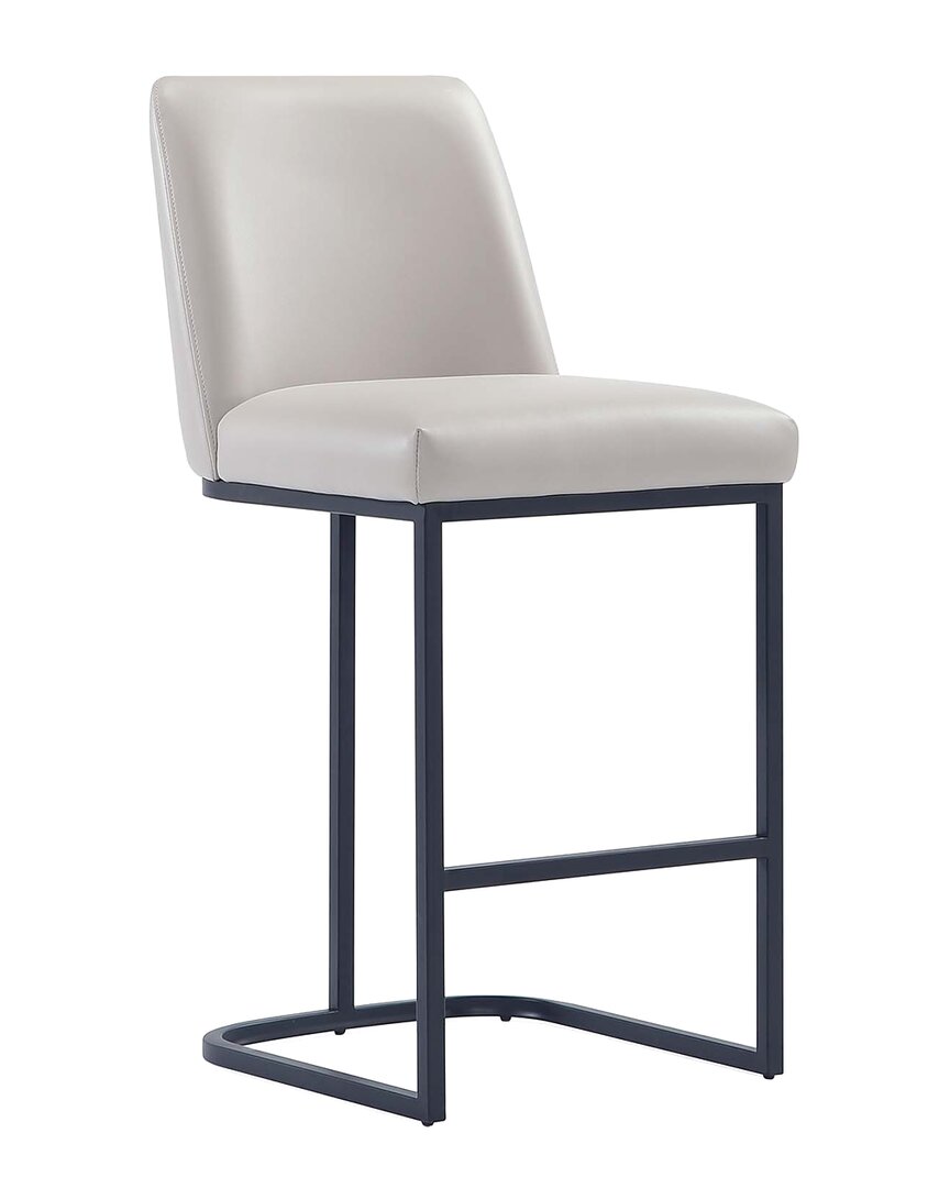 MANHATTAN COMFORT MANHATTAN COMFORT SERENA MODERN LEATHERETTE UPHOLSTERED COUNTER STOOL 