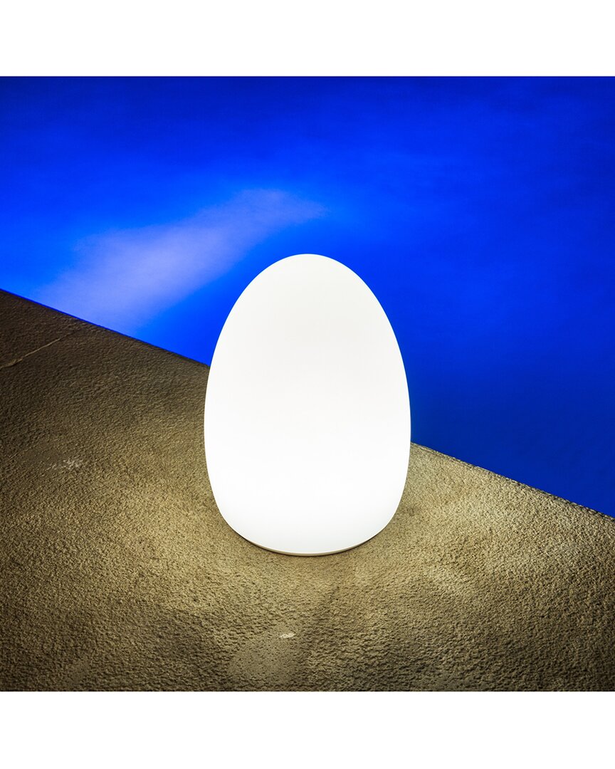 Shop Smart & Green Egg Table Lamp In White