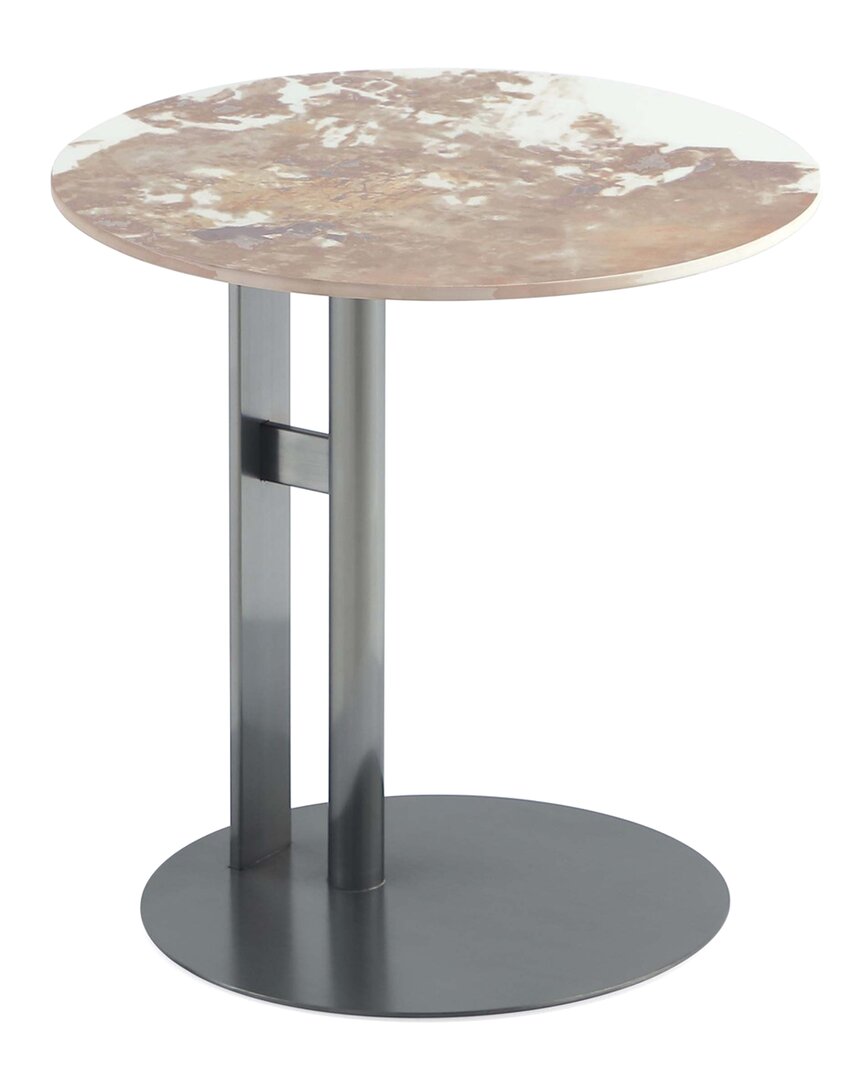 Manhattan Comfort Alondra Modern End Table In Black
