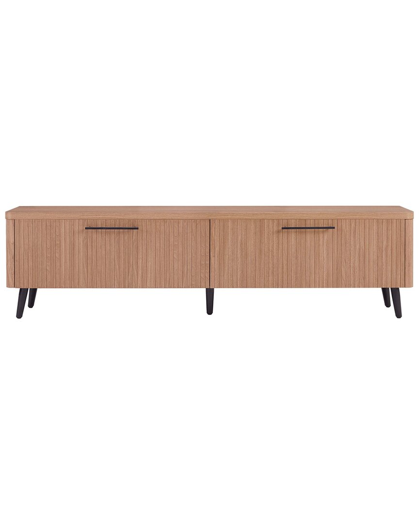 Manhattan Comfort Mid Century-modern Jodie 68.9in Tv Stand In Brown