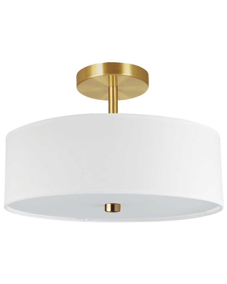Dainolite Everly 3-light Semi-flush Mount