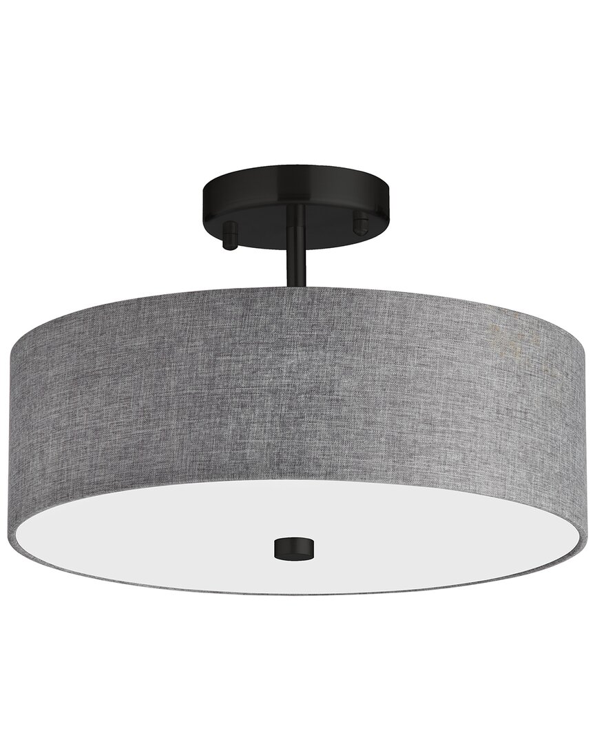 Dainolite Everly 3-light Semi-flush Mount