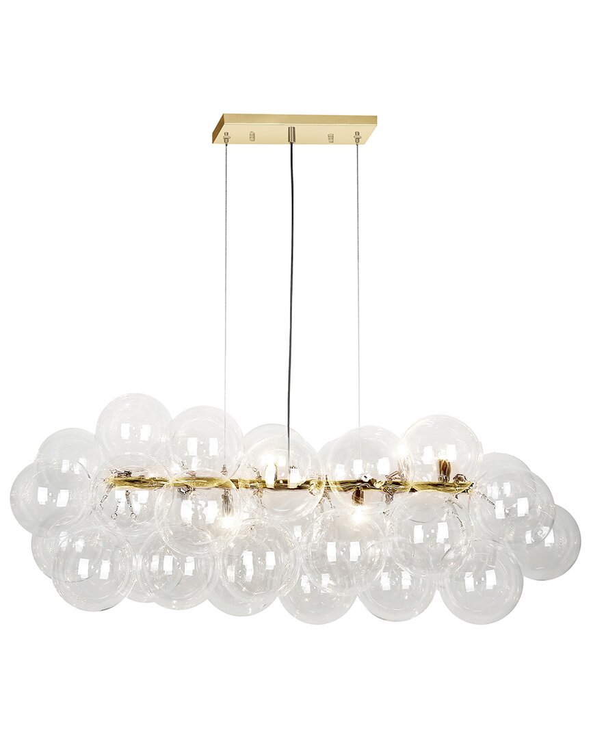 Dainolite Comet 10-light Horizontal Pendant