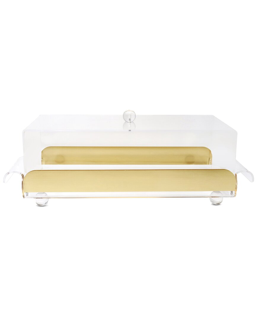 Vivience Rectangular Serving Tray With Cover